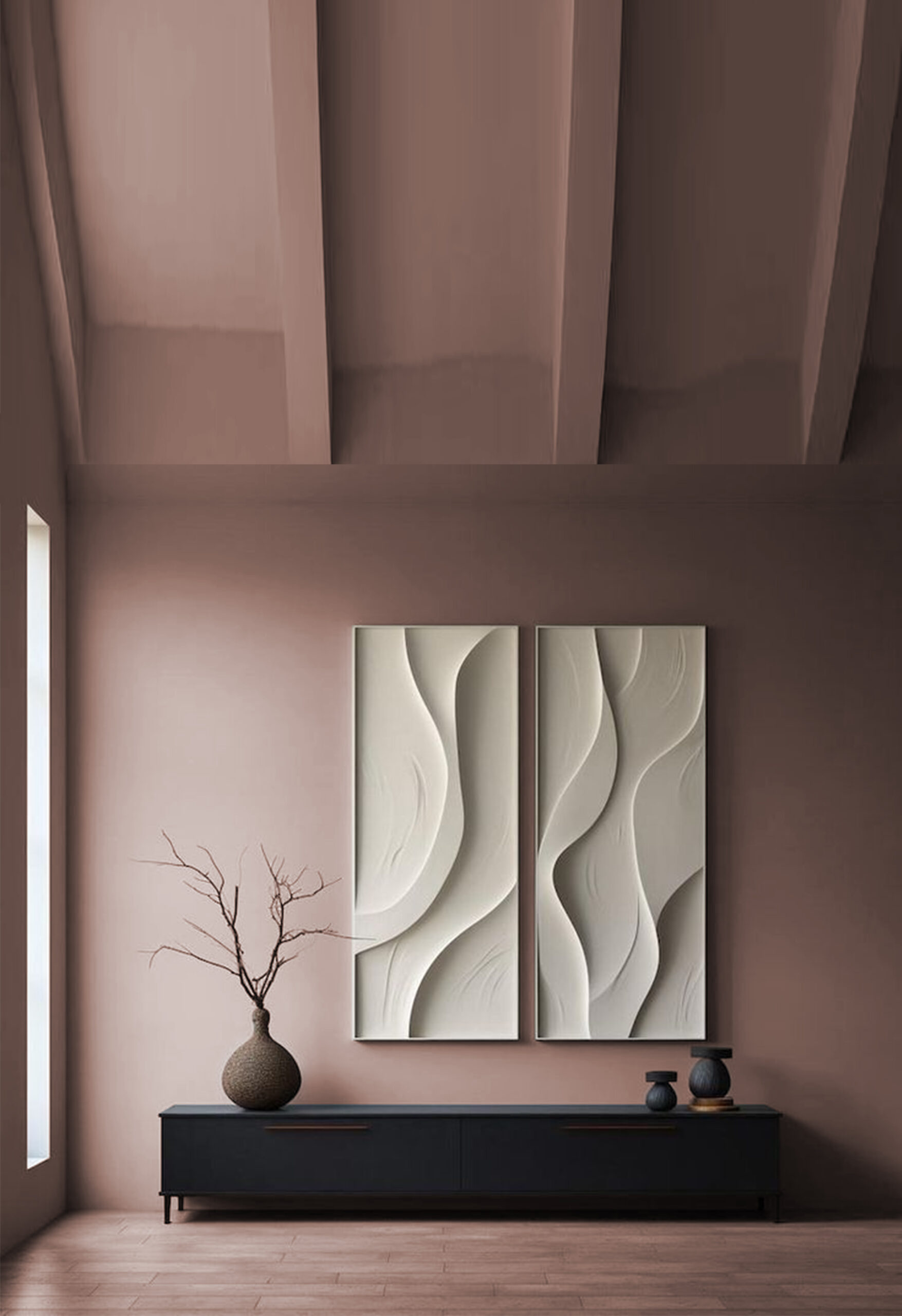 tableaux sculpture abstrait