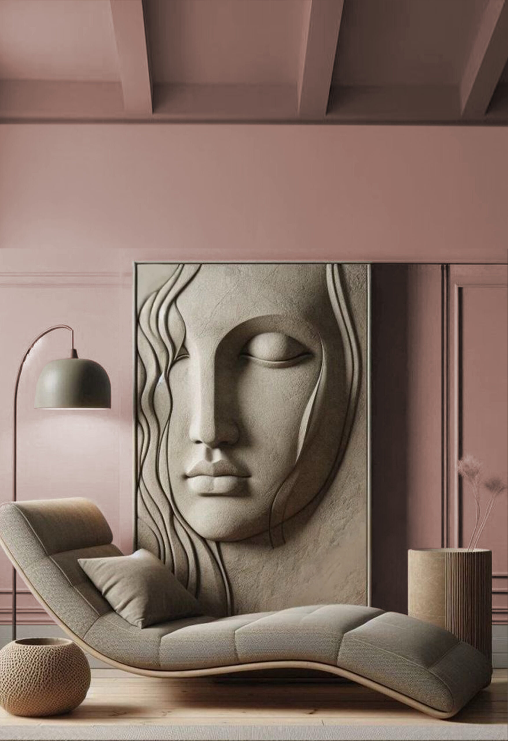 tableaux sculpture abstrait en resine